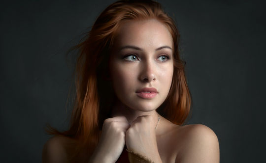 image of a young woman